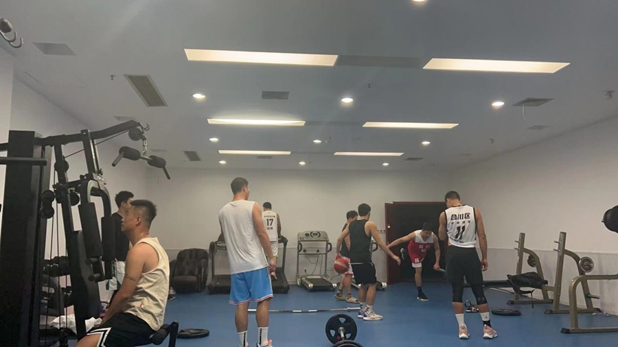 球隊訓練現(xiàn)場。受訪者供圖